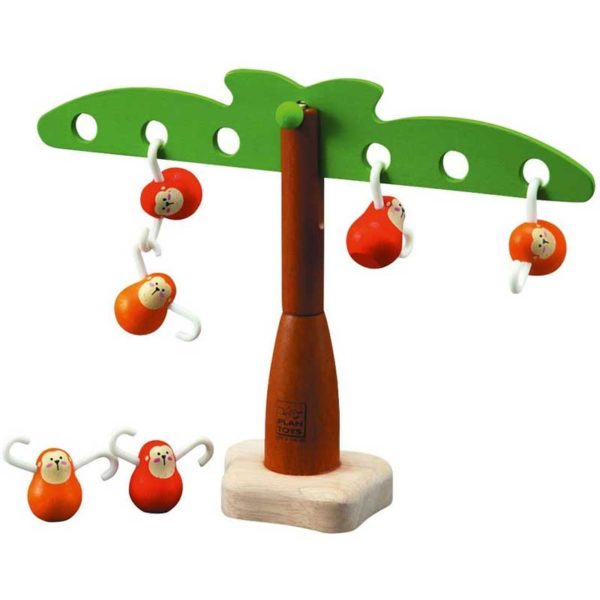 Plan Toys - Παιχνίδι   ισορροπίας πιθηκάκια