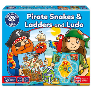 Orchard Toys Pirate Snakes and Ladders & Ludo Board Game