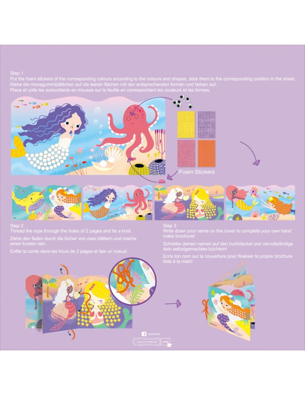 Avenir - CREATE MY 1ST STORY BOOK - MERMAIDS - Image 2