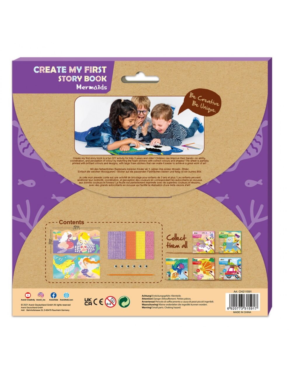 Avenir - CREATE MY 1ST STORY BOOK - MERMAIDS - Image 3